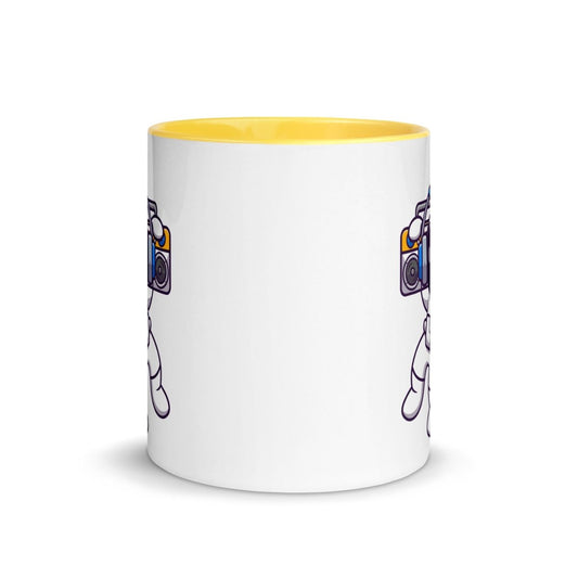 Alien Koala Colorful Print Mug - Black - 11 oz - ArtyKoala