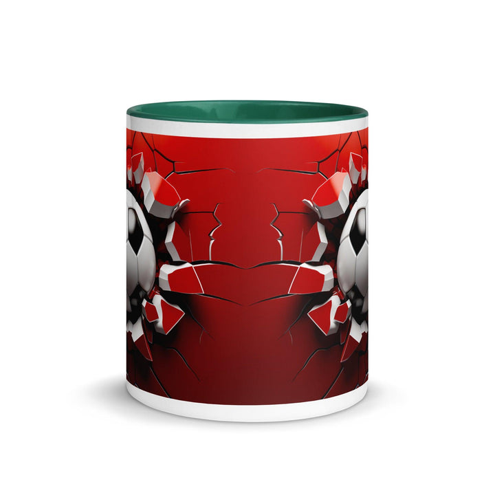 3d-soccer-ball Mug with Color Inside - ArtyKoala