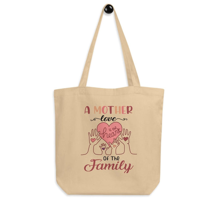 A Mother Love Eco Custom Tote Bag - Oyster - ArtyKoala