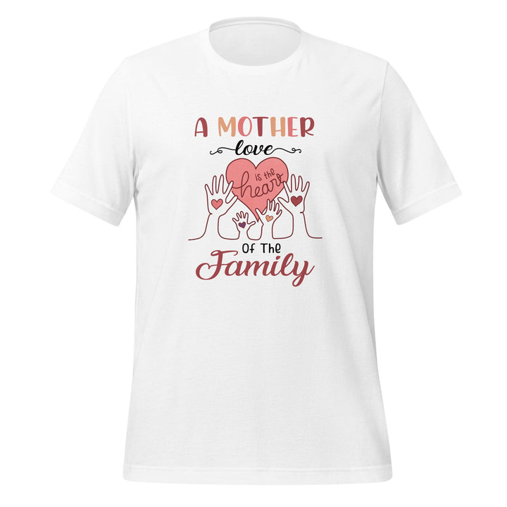 A Mother Love Woman Premium T-shirt - White / S - ArtyKoala