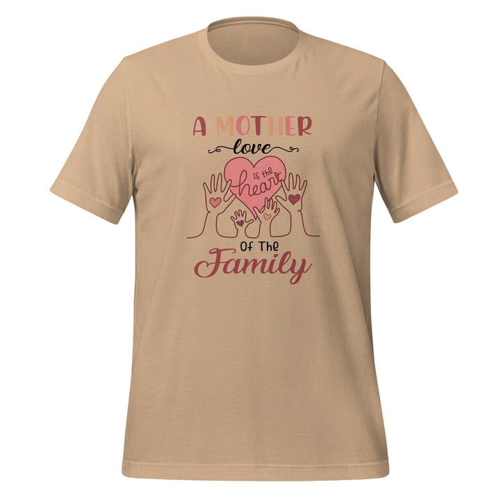 A Mother Love Woman Premium T-shirt - Tan / S - ArtyKoala