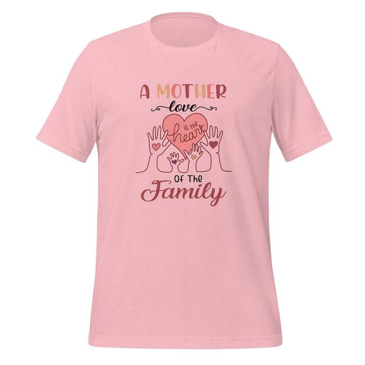 A Mother Love Woman Premium T-shirt - Pink / S - ArtyKoala