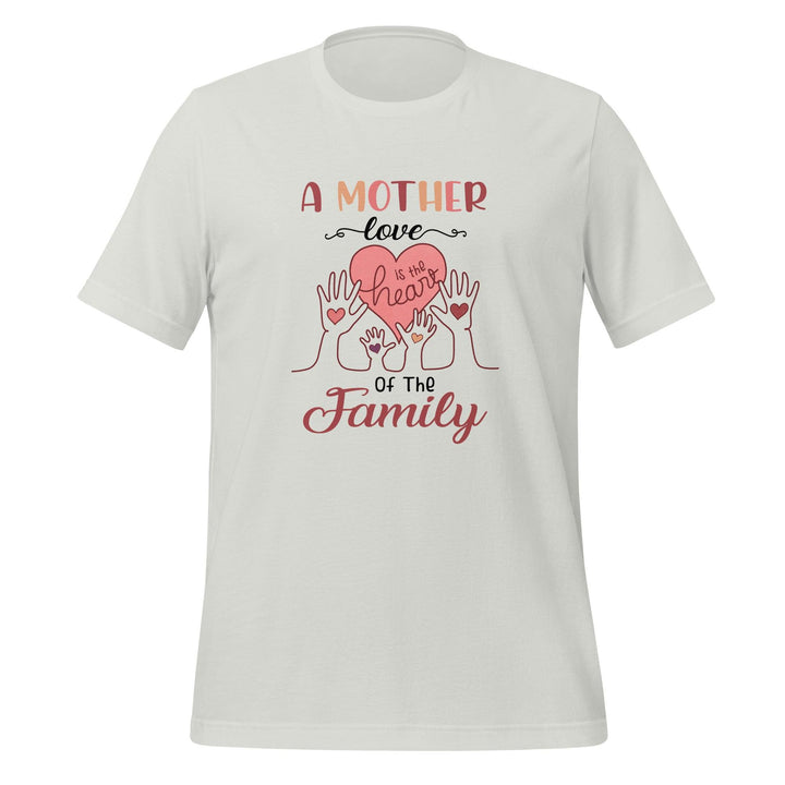 A Mother Love Woman Premium T-shirt - Silver / S - ArtyKoala