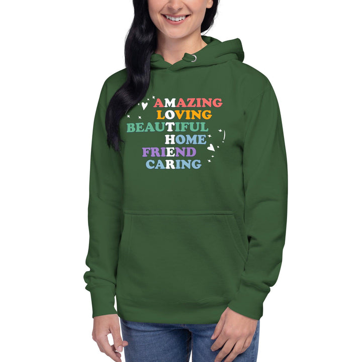 Acrostic Mother Women Premium Hoodie - ArtyKoala