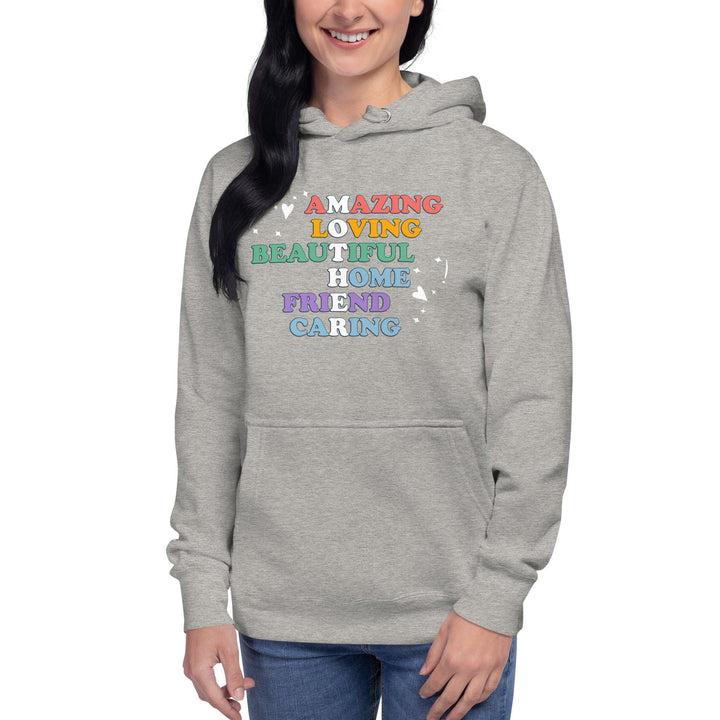 Acrostic Mother Women Premium Hoodie - ArtyKoala