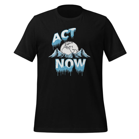 Act Now Graphic Tee - Black - S - ArtyKoala