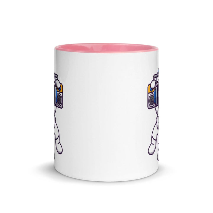 Alien Koala Colorful Print Mug - Pink - 11 oz - ArtyKoala