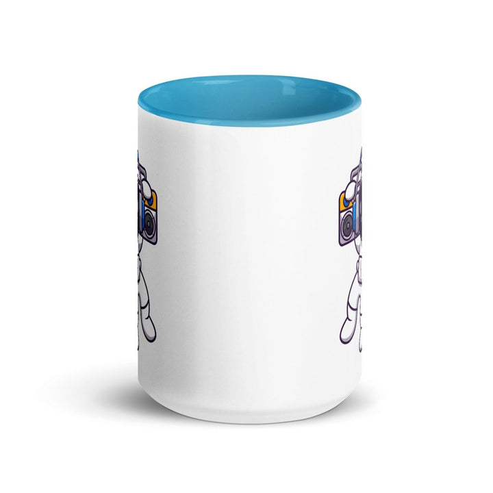 Alien Koala Colorful Print Mug - Blue - 15 oz - ArtyKoala