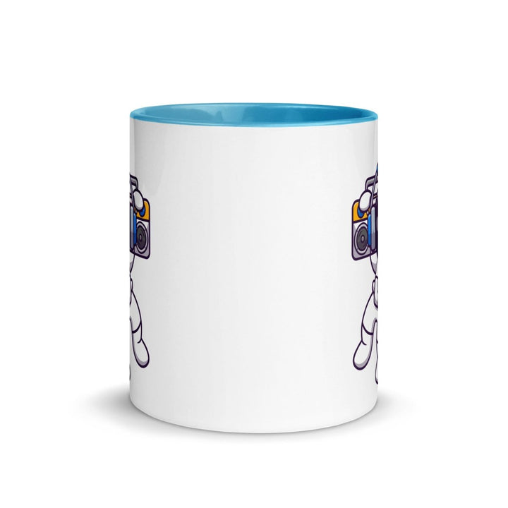 Alien Koala Colorful Print Mug - Blue - 11 oz - ArtyKoala