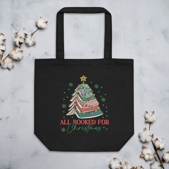 All Books for Christmas Custom Tote Bag - Oyster - ArtyKoala