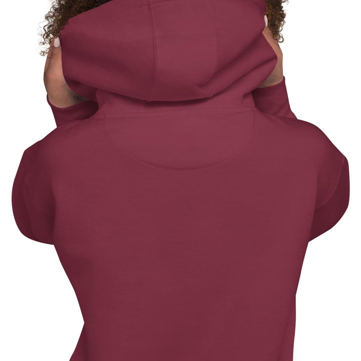 All I Need for Halloween are Books Graphic Hoodie - Maroon - S - ArtyKoala