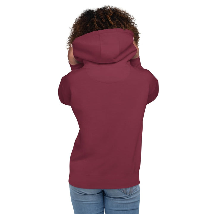 All I Need for Halloween are Books Graphic Hoodie - Maroon - S - ArtyKoala
