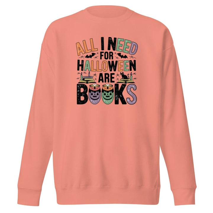 All I Need for Halloween Graphic Sweatshirt - Black - S - ArtyKoala