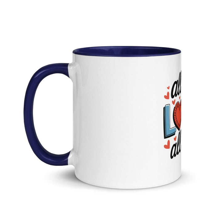 All of Me Loves Colorful Print Mug - Green - 11 oz - ArtyKoala
