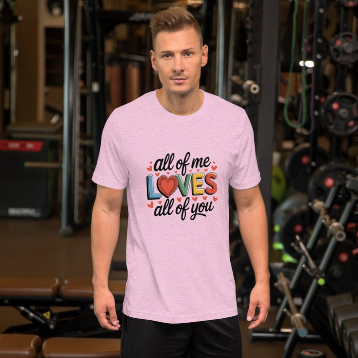 All of Me Loves Graphic Tee - Black Heather - XS - ArtyKoala