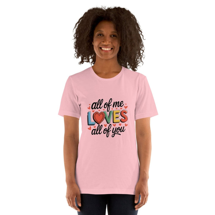 All of Me Loves Graphic Tee - Black Heather - XS - ArtyKoala