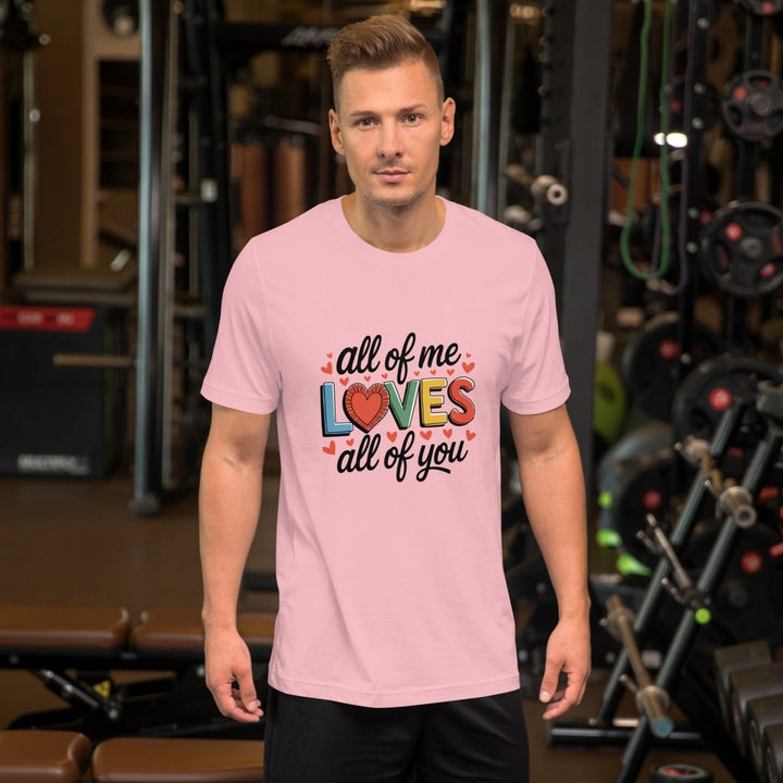 All of Me Loves Graphic Tee - Black Heather - XS - ArtyKoala