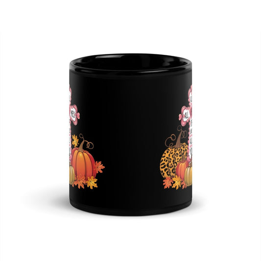 All of Me Loves You Black Glossy Mug - 11 oz - ArtyKoala