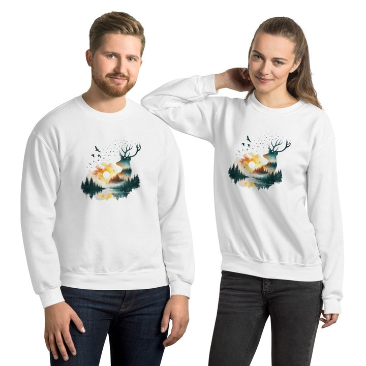 Amazing Nature Graphic Sweatshirt - Light Pink - S - ArtyKoala