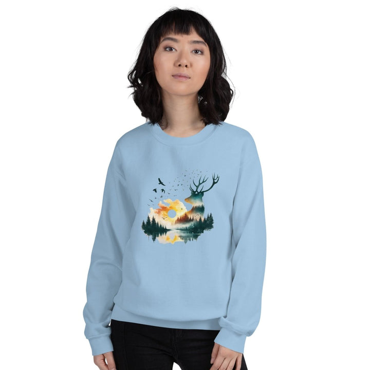 Amazing Nature Graphic Sweatshirt - Black - S - ArtyKoala