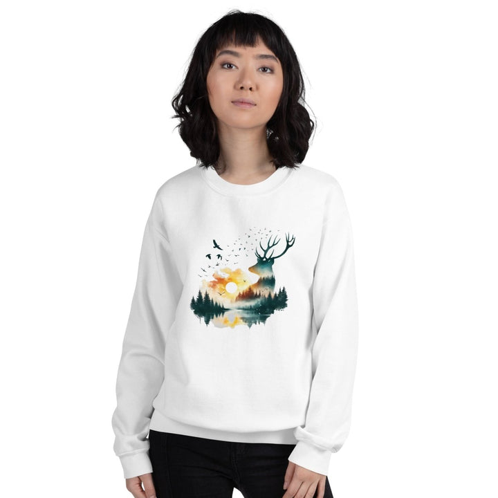 Amazing Nature Graphic Sweatshirt - Black - S - ArtyKoala