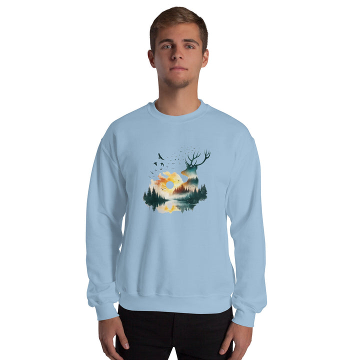 Amazing Nature Unisex Sweatshirt - Light Blue / S - ArtyKoala