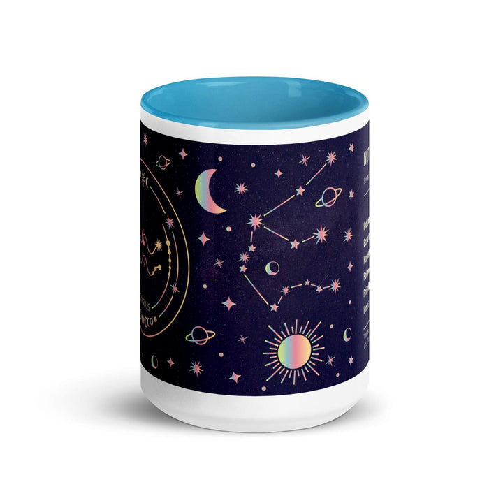 Aquarius Mug With Color Inside - ArtyKoala