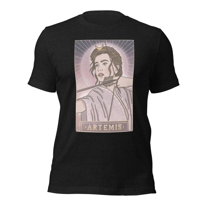 Artemis Man t-shirt - Black Heather / S - ArtyKoala