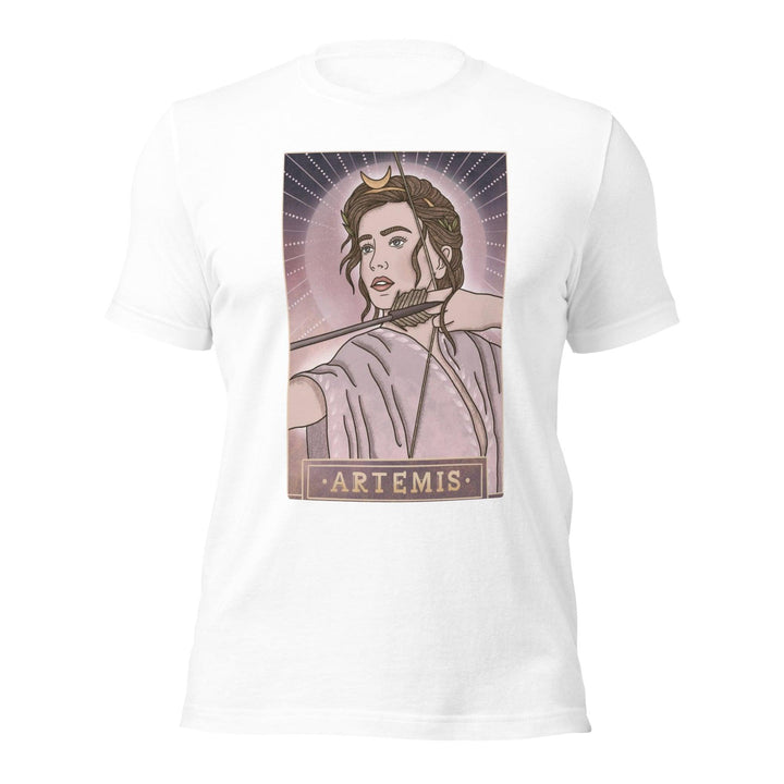 Artemis Woman t-shirt - White / S - ArtyKoala