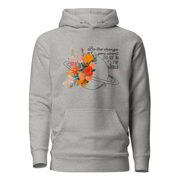 Be Positive Premium Women Hoodie - ArtyKoala