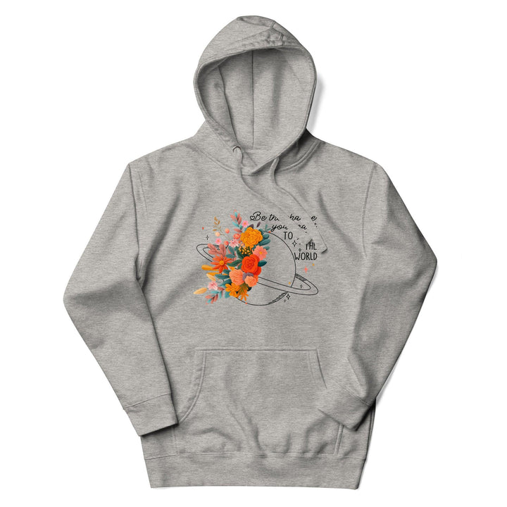 Be Positive Premium Women Hoodie - ArtyKoala