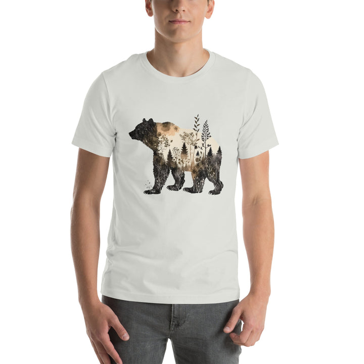 Bear and Nature Premium Unisex T-shirt - ArtyKoala