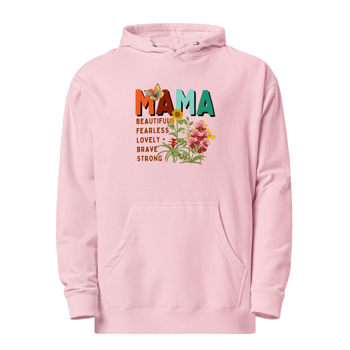 Beautiful Mama Women Premium Hoodie - Light Pink / S - ArtyKoala