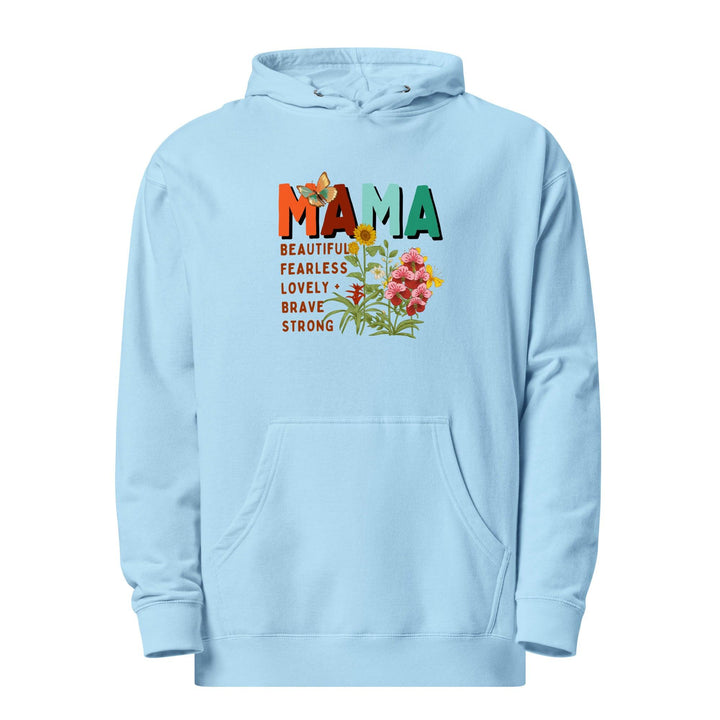 Beautiful Mama Women Premium Hoodie - Blue Aqua / S - ArtyKoala