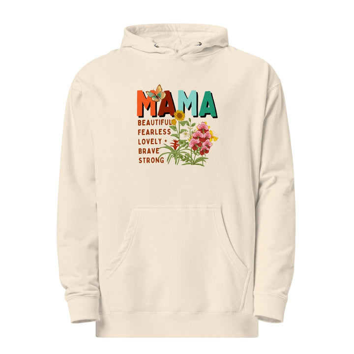 Beautiful Mama Women Premium Hoodie - Bone / S - ArtyKoala