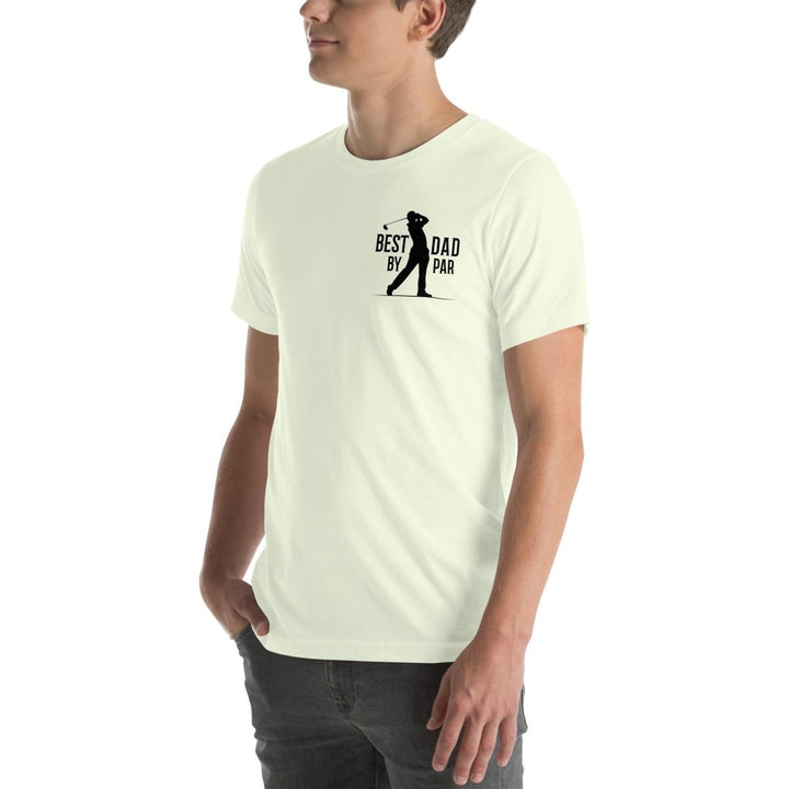 Best Dad By Graphic Tee - White - S - ArtyKoala