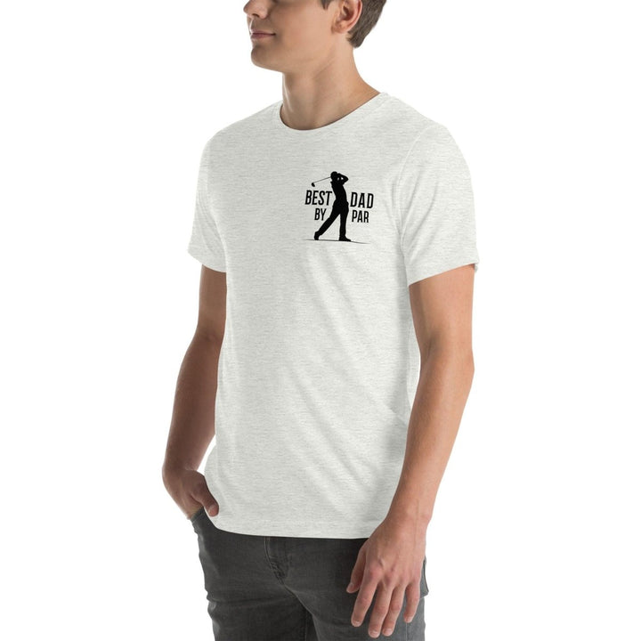 Best Dad By Graphic Tee - White - S - ArtyKoala