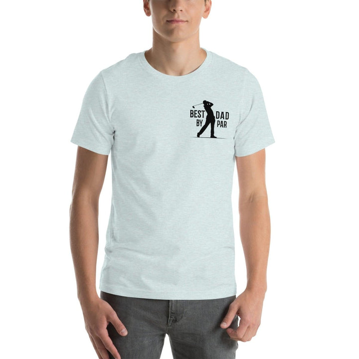 Best Dad By Graphic Tee - Heather Mint - S - ArtyKoala