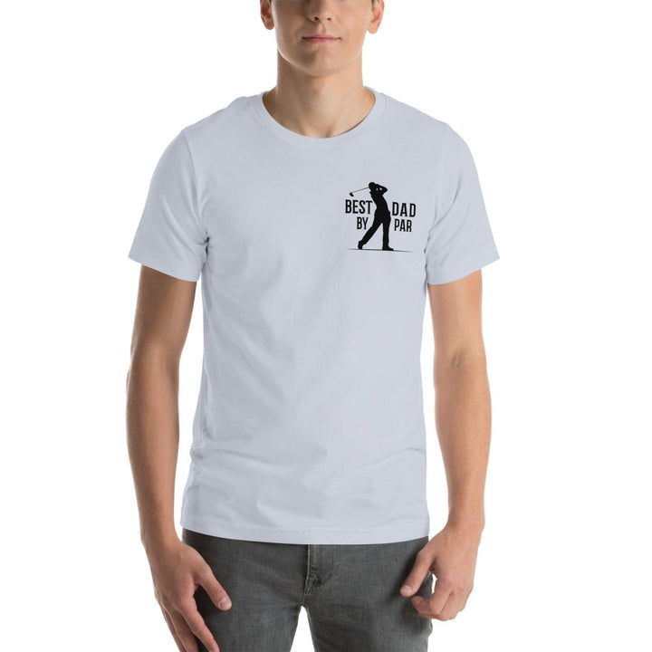 Best Dad By Graphic Tee - Light Blue - S - ArtyKoala