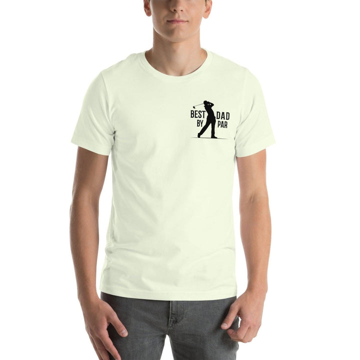 Best Dad By Graphic Tee - White - S - ArtyKoala