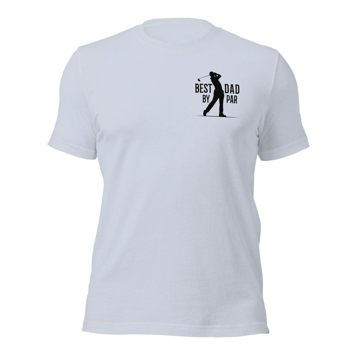 Best Dad By Graphic Tee - Light Blue - S - ArtyKoala