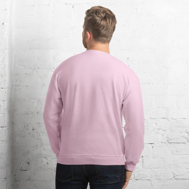 Best Dad By Par Black Graphic Sweatshirt - Light Pink - S - ArtyKoala