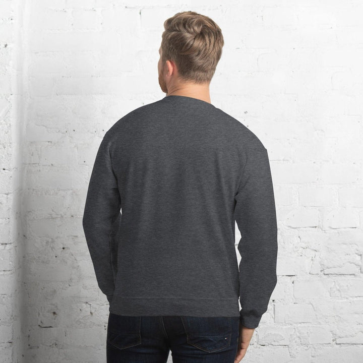 Best Dad By Par White Graphic Sweatshirt - Dark Heather - S - ArtyKoala