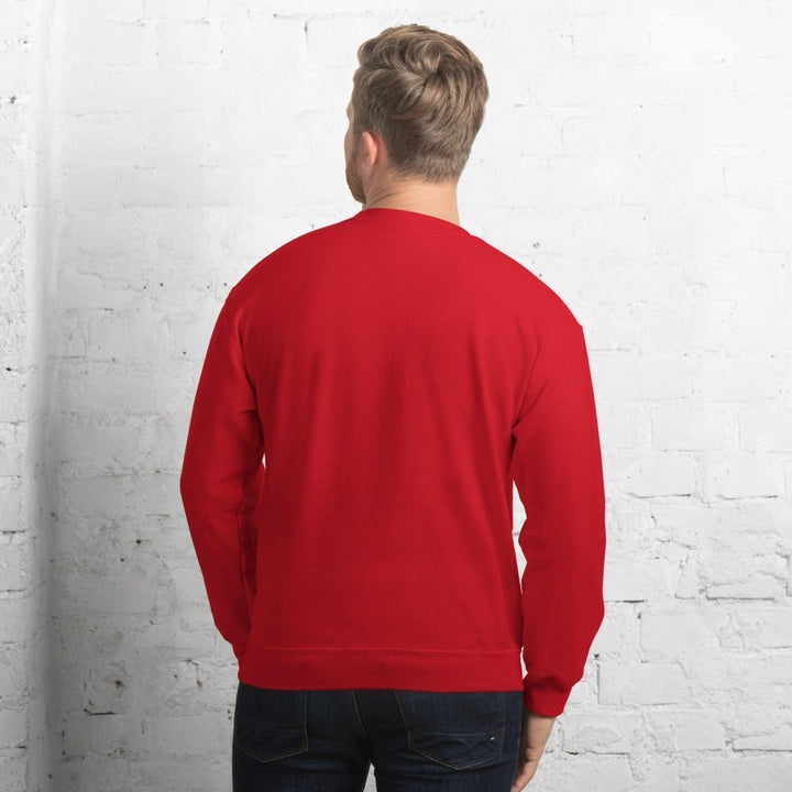 Best Dad By Par White Graphic Sweatshirt - Red - S - ArtyKoala
