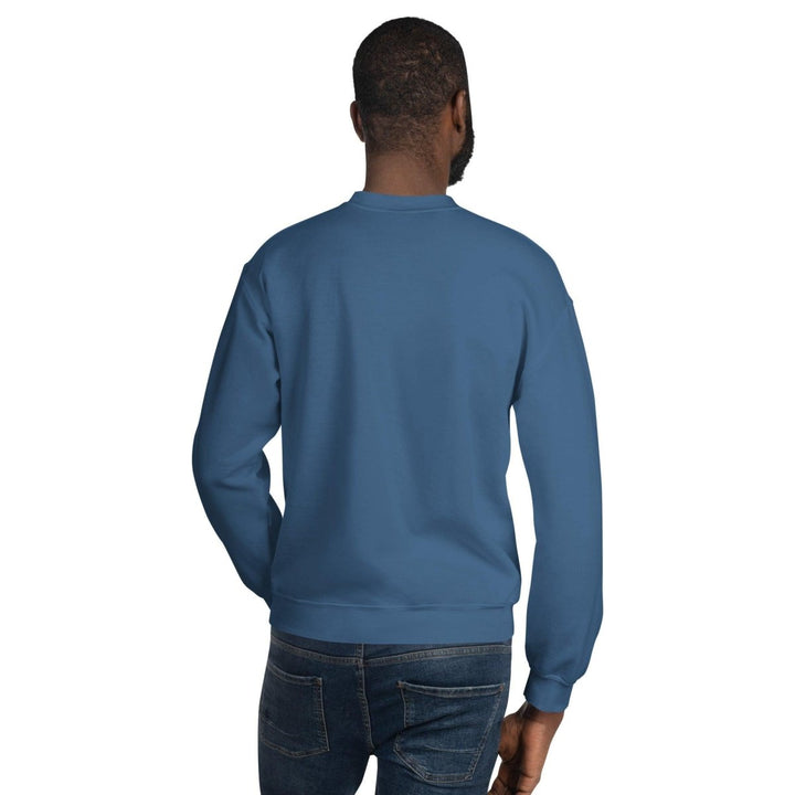 Best Dad Ever Graphic Sweatshirt - Indigo Blue - S - ArtyKoala