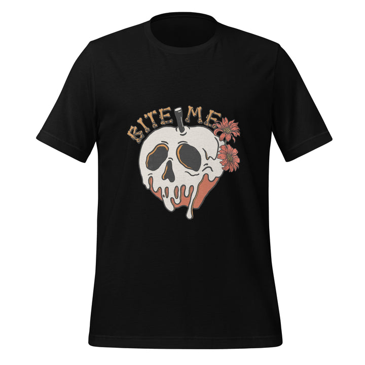 Bite Me Halloween Unisex Premium T-shirt - Black / S - ArtyKoala