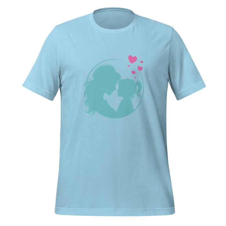 Blue Mom Daughter Women Premium T-shirt - Ocean Blue / S - ArtyKoala