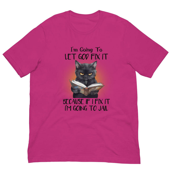 Book-Loving Cat Man T-Shirt - ArtyKoala