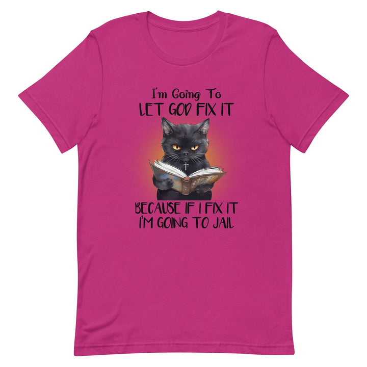 Book-Loving Cat Man T-Shirt - ArtyKoala