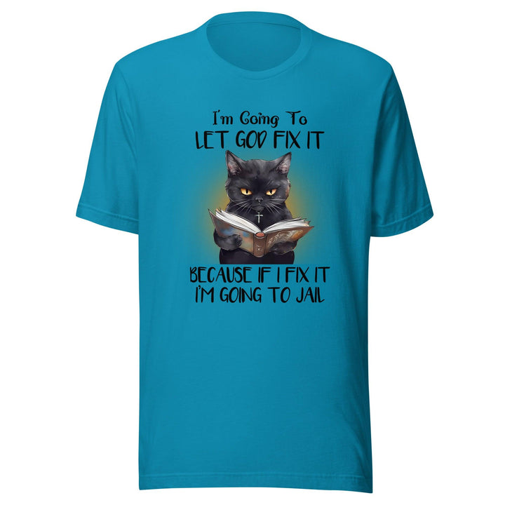 Book-Loving Cat Man T-Shirt - ArtyKoala